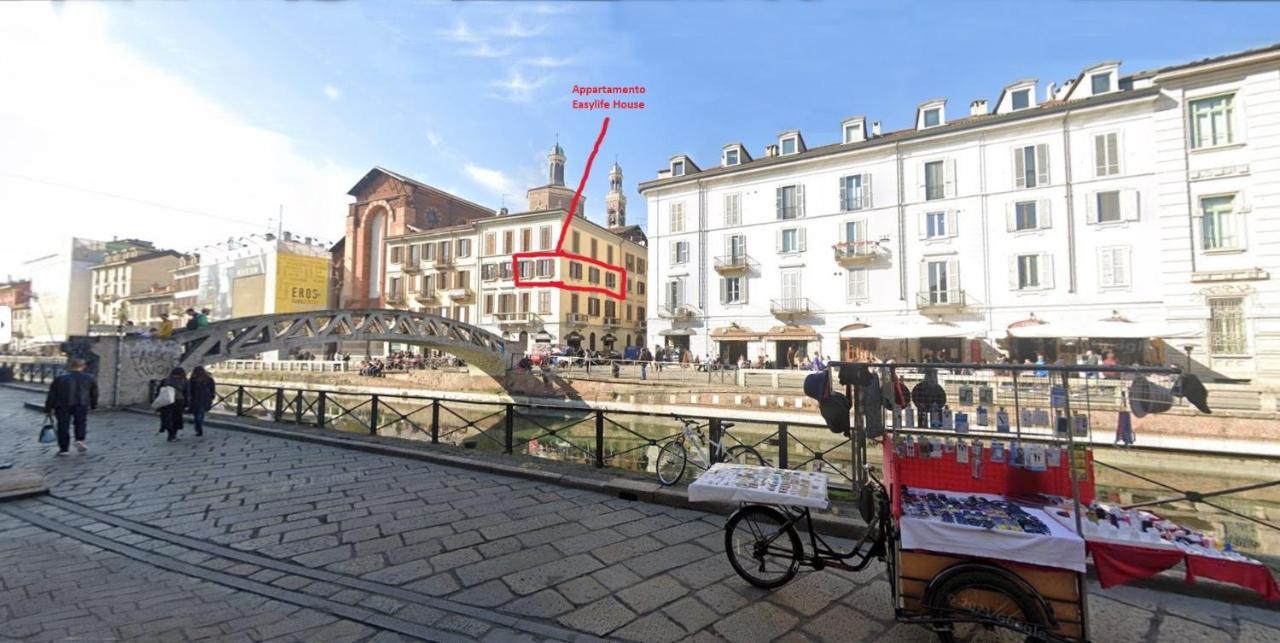 Easylife - Splendido Appartamento Con Vista Sul Naviglio Grande Milan Exterior photo